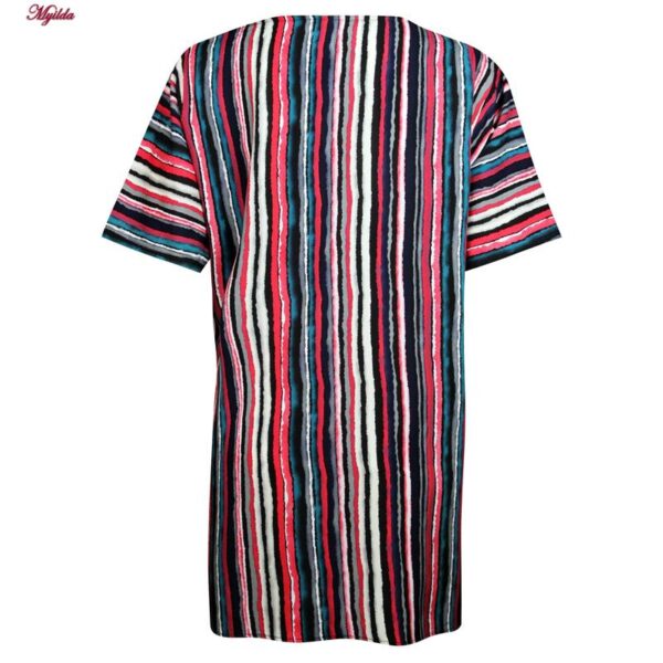 تونیک زنانه ماییلدا مدل راه راه کد 5195-9