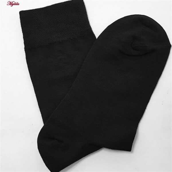 جوراب ساق بلند مردانه ضیاکو مدل پنبه ای کد 5181-337 رنگ مشکی