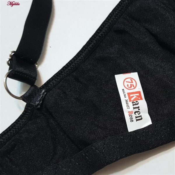 ست شورت و سوتین زنانه کارنا رز مدل فنردار هارنس کد 1003 رنگ سبز کله غازی