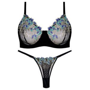 ست شورت و سوتین زنانه کارنا رز مدل فنردار کد 5167-5007-3 رنگ مشکی