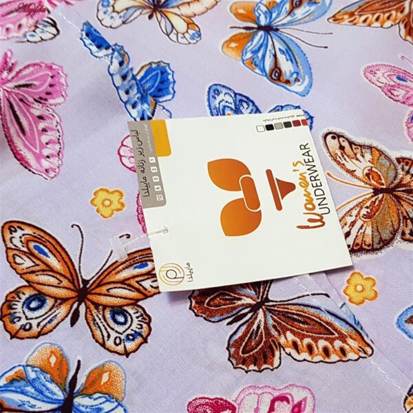 تونیک زنانه ماییلدا مدل پروانه کد 5195-10 رنگ یاسی