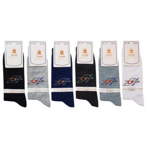 جوراب ساق بلند مردانه مدل 5185-266-2 بسته 6 عددی