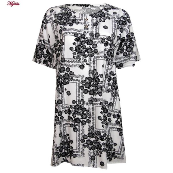 تونیک زنانه ماییلدا مدل گلهای بهاری کد 5195-11