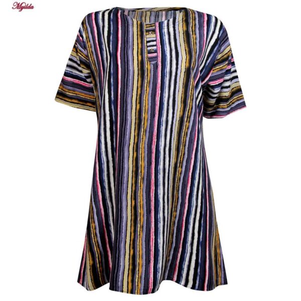 تونیک زنانه ماییلدا مدل راه راه کد 5195-4