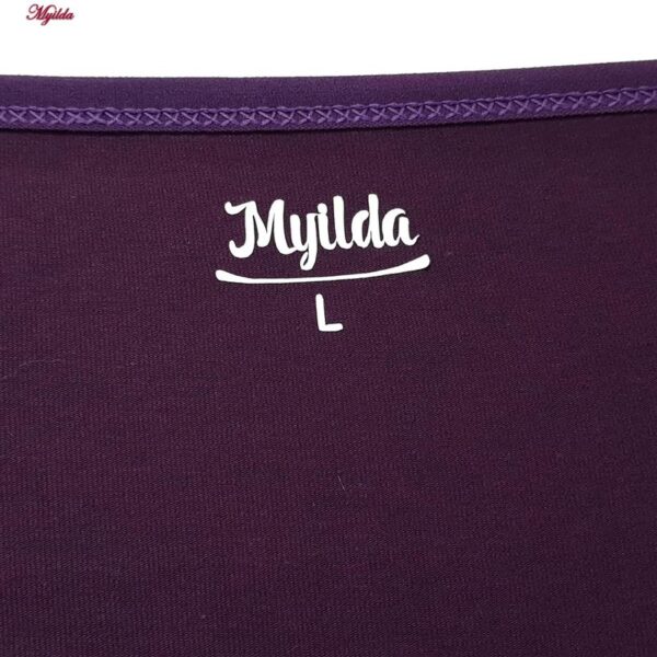 شورت زنانه ماییلدا مدل پنبه ای کد 4830 رنگ بنفش