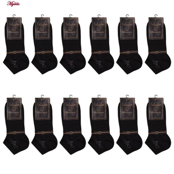 جوراب مردانه ماییلدا مدل 3632-183 بسته 12 عددی