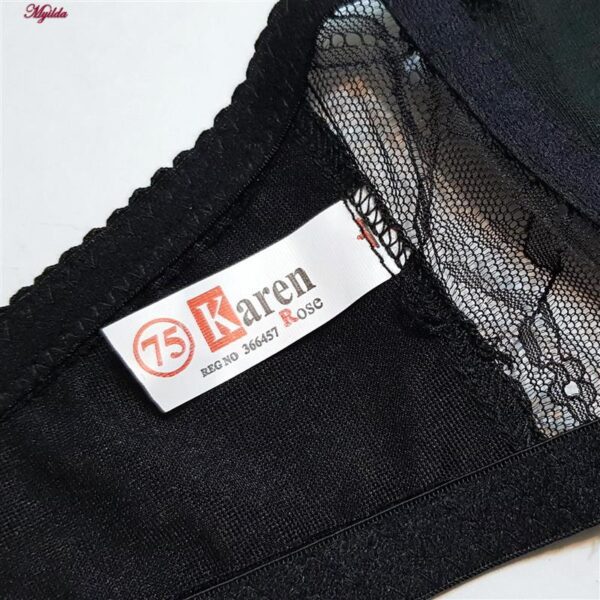 ست شورت و سوتین زنانه کارنا رز مدل فنردار کد 5170-2020 رنگ مشکی
