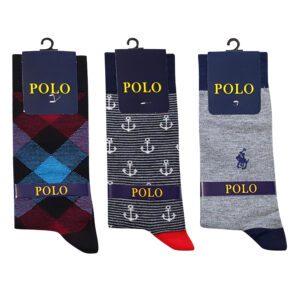 جوراب ساق بلند مردانه مدل 5183-694-3 بسته 3 عددی