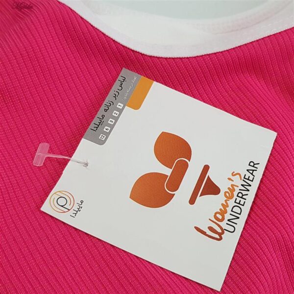 ست شورت و نیم تنه دخترانه ماییلدا مدل پددار گربه و آبمیوه کد 5164-2 رنگ سرخابی