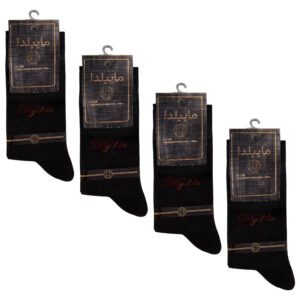 جوراب مردانه ماییلدا مدل 3629-92 بسته 4 عددی