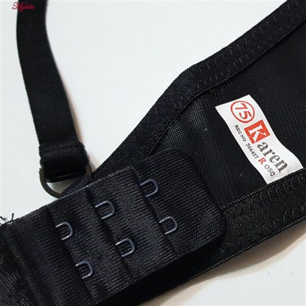 ست شورت و سوتین زنانه کارنا رز مدل فنردار کد 5167-5007 رنگ مشکی