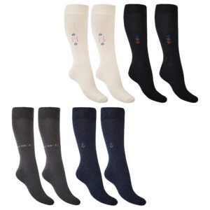 جوراب ساق بلند مردانه ضیاکو ترنج مدل پنبه ای کد 5182-4002-4 بسته 4 عددی