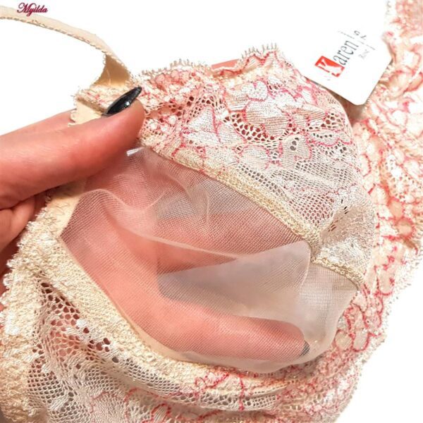 ست شورت و سوتین زنانه کارنا رز مدل فنردار کد 1024 رنگ کرم