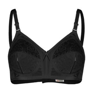 سوتین زنانه لین مدل 425 سه تکه رنگ مشکی