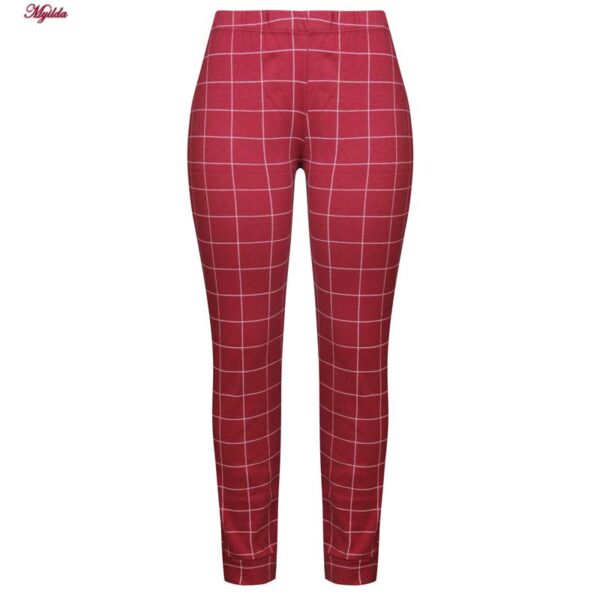 ست بلوز و شلوار زنانه لین مدل نخ پنبه کد 5196-209 رنگ سرمه ای