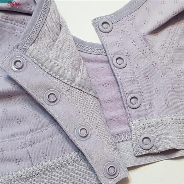 سوتین شیردهی ماییلدا مدل دکمه ای کد 5203 رنگ یاسی