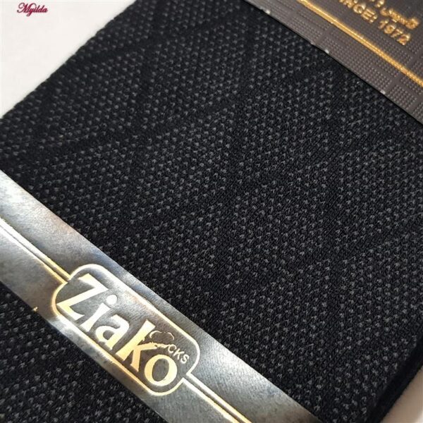 جوراب ساق بلند مردانه ضیاکو ترنج مدل پنبه ای کد 5198-337-1-2 بسته 2 عددی