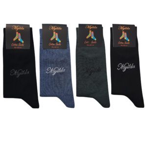 جوراب مردانه ماییلدا مدل پنبه ای کد 5179-381-4-1 بسته 4 عددی