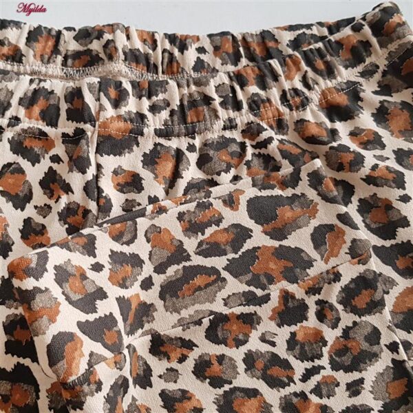 ست شومیز و شلوار زنانه لین مدل نخ پنبه پلنگی کد 5196-148