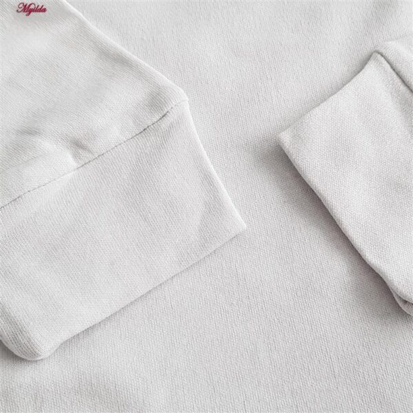 ست بلوز و شلوار زنانه لین مدل تدی نخ پنبه کد 5196-151 رنگ طوسی