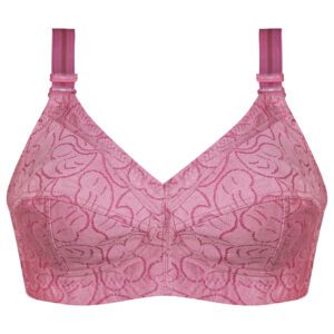 سوتین زنانه ماییلدا مدل بدون فنر کد 5053 رنگ صورتی