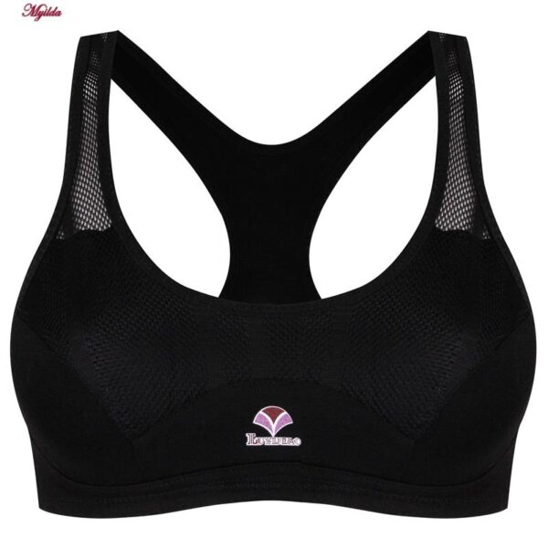 نیم تنه ورزشی زنانه ماییلدا مدل 3785 رنگ مشکی
