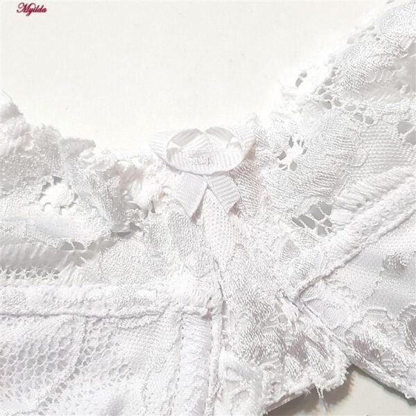 سوتین زنانه لین مدل فنردار کد 4680-415 رنگ سفید