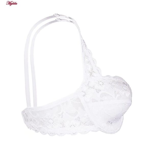 سوتین زنانه لین مدل فنردار کد 4680-415 رنگ سفید