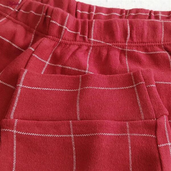 ست بلوز و شلوار زنانه لین مدل نخ پنبه کد 5196-209 رنگ سرمه ای