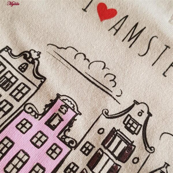 ست بلوز و شلوار زنانه لین مدل نخ پنبه کد 5196-156 رنگ کرم