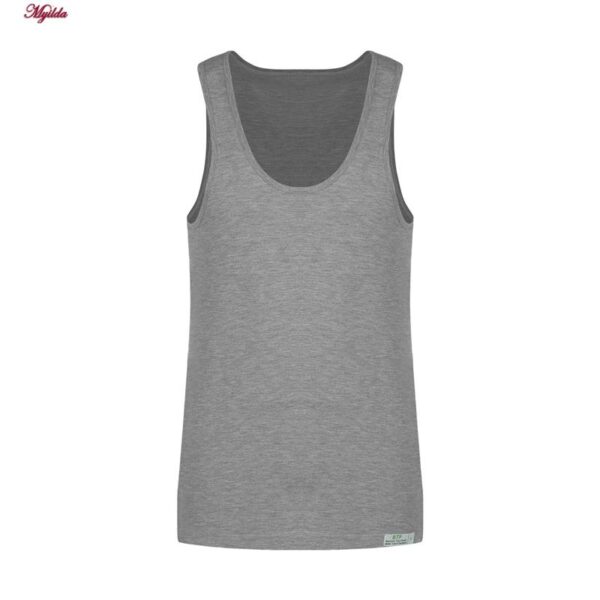 زیرپوش رکابی مردانه برهان تن پوش مدل MEL-01 بسته 8 عددی