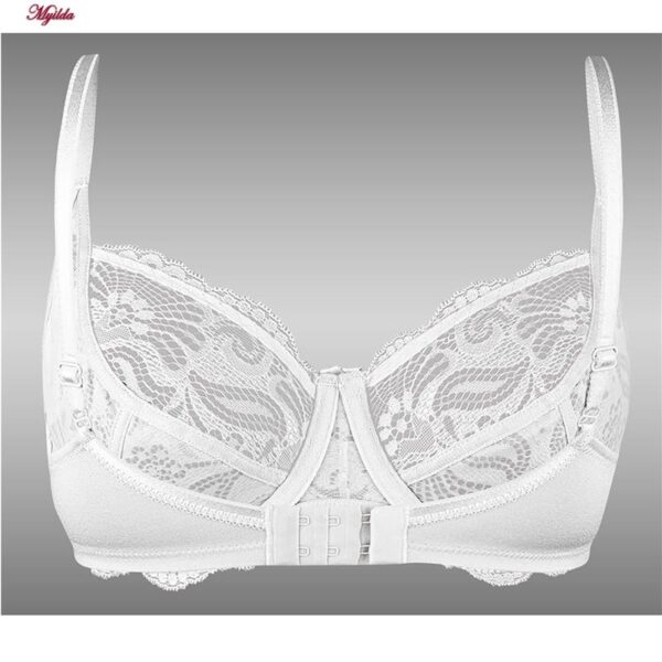 سوتین زنانه لین مدل فنردار کد 4680-511 رنگ سفید