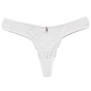 شورت زنانه لین مدل گیپوری کد 4681-717 رنگ سفید