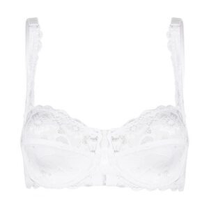 سوتین زنانه لین مدل فنردار کد 4680-415 رنگ سفید