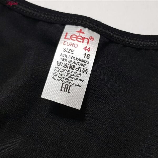 شورت زنانه لین مدل گیپوری کد 4681-717 رنگ مشکی