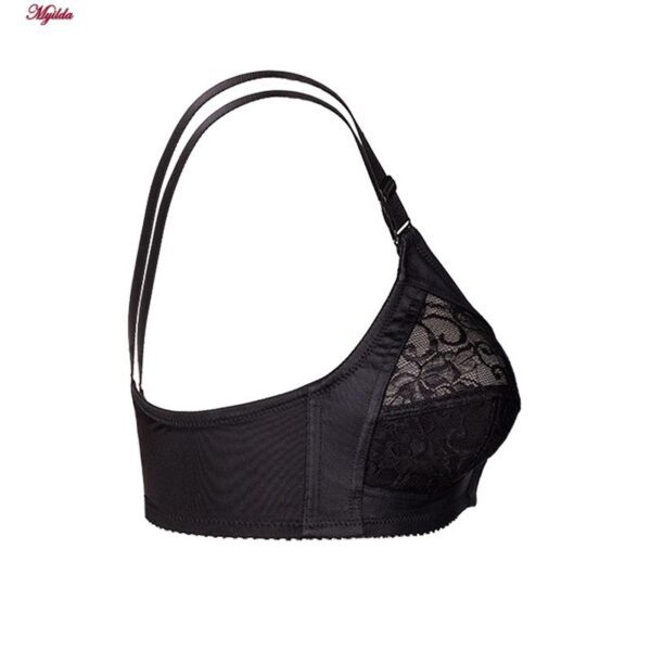 سوتین زنانه لین مدل بدون فنر کد 425 رنگ مشکی