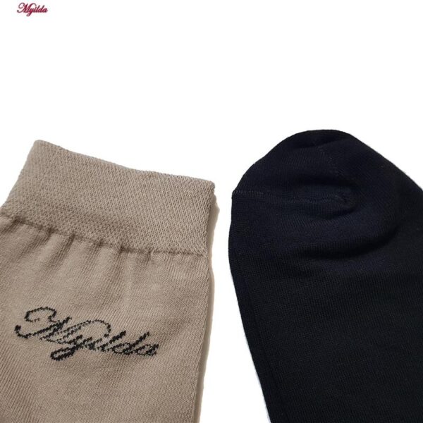 جوراب نیم ساق مردانه ماییلدا مدل پنبه کد 3630-182-1 بسته 4 عددی