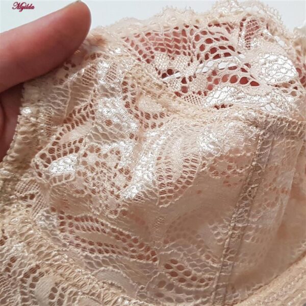 سوتین زنانه لین مدل فنردار کد 4680-511 رنگ کرم