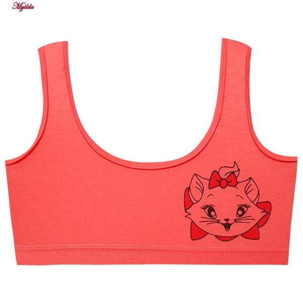 نیم تنه دخترانه ماییلدا مدل گربه خندان کد 5176-2 بسته 3 عددی