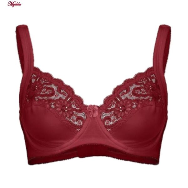 سوتین زنانه اما مدل 3100 رنگ زرشکی