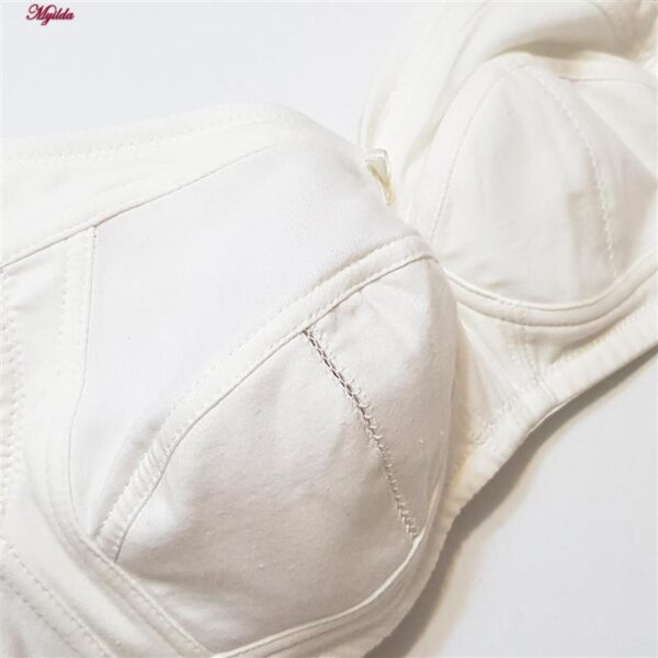 سوتین زنانه لین مدل بدون فنر کد 4680-419 رنگ شیری