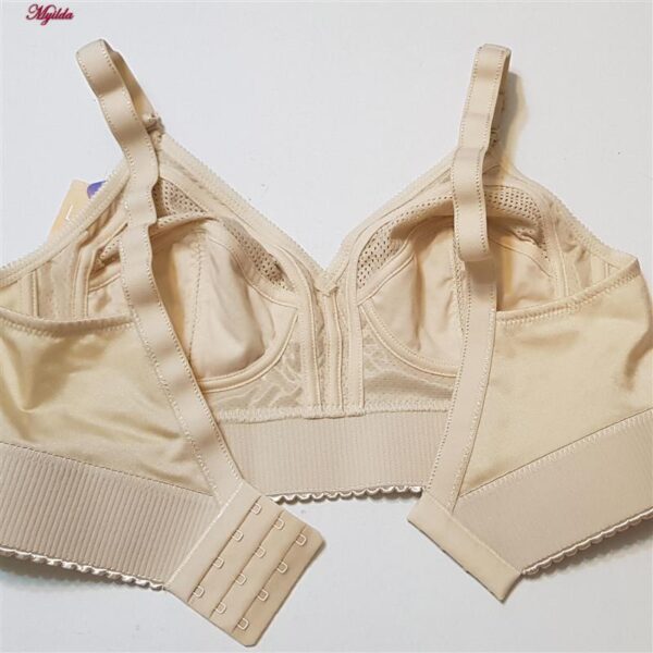 سوتین زنانه لین مدل بدون فنر کد 4680-412 رنگ کرم