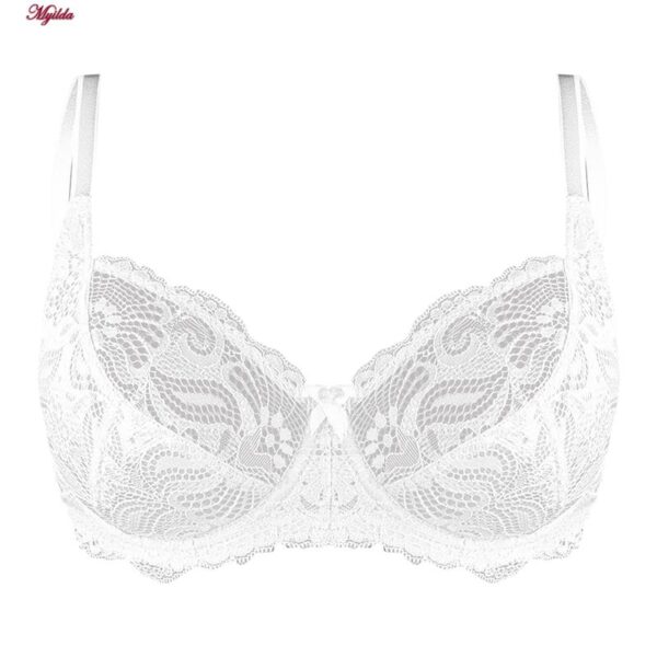 سوتین زنانه لین مدل فنردار کد 4680-511 رنگ سفید