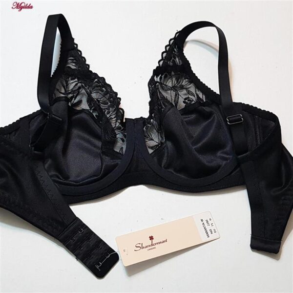 سوتین زنانه شاندرمن مدل فنردار مارانتا کد 5080-2280-04 رنگ مشکی