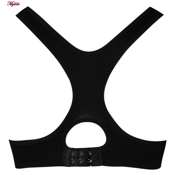 نیم تنه ورزشی زنانه ماییلدا مدل 3785 رنگ مشکی