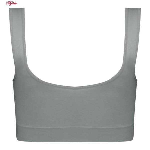 نیم تنه ورزشی زنانه ماییلدا مدل 5201 رنگ طوسی