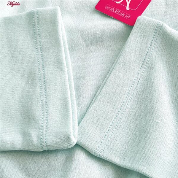 ست بلوز و شلوار زنانه لین مدل نخ پنبه کد 5196-154 رنگ سبز