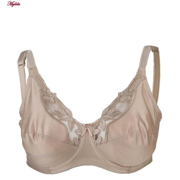 سوتین زنانه لین مدل 521 رنگ کرمی