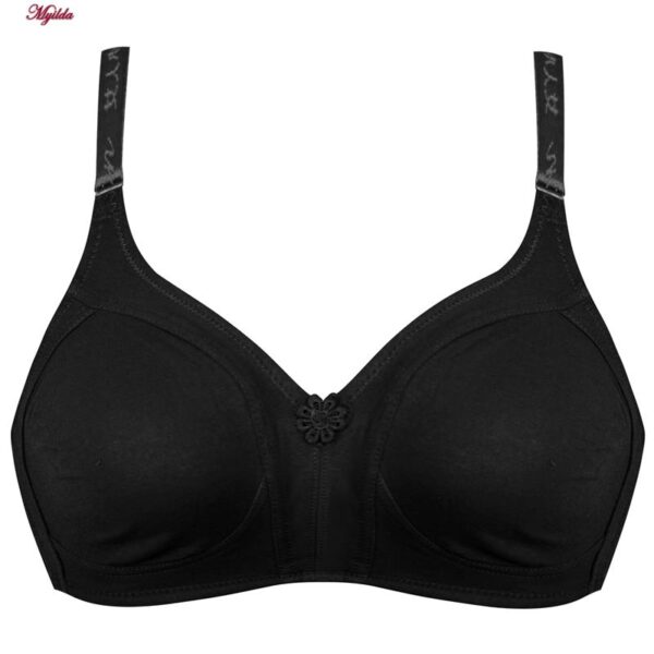 سوتین زنانه پانیذ مدل بدون فنر کد 66368 بسته سه عددی