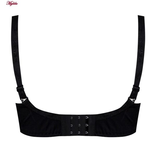 سوتین زنانه پانیذ مدل بدون فنر کد 22207 رنگ مشکی